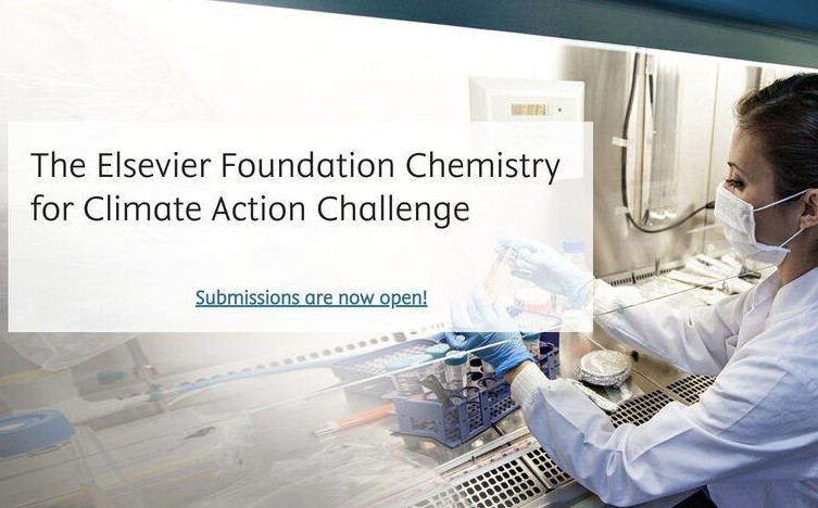 This photo illustrates the Chemistry for Climate Action Challenge