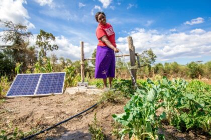 Betting on solar irrigation to improve food security