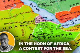 A representation of the Horn of Africa. Credit: bird stry agency