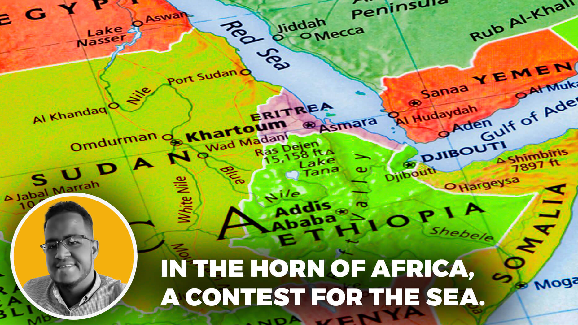 A representation of the Horn of Africa. Credit: bird stry agency