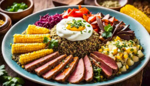 Food presented atthe food festivals in Accra