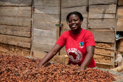 A cocoa farmer. Credit: Francis Kokoroko