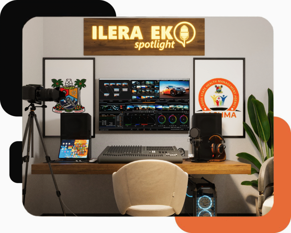 Can Nigeria's premier health online radio build trust in health insurance? 1 Lagos' health insurance online radio. Credit: Ilera Eko Spotlight