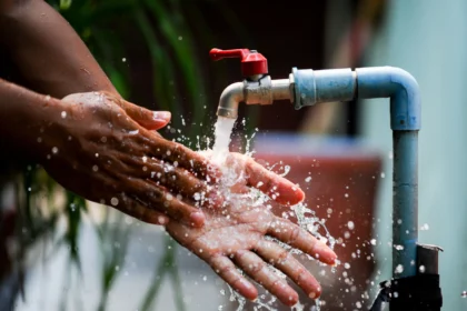 Image used to depict water, sanitation and hygiene practices.