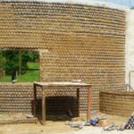 A cross section of a house made from plastics. Credit: BBC