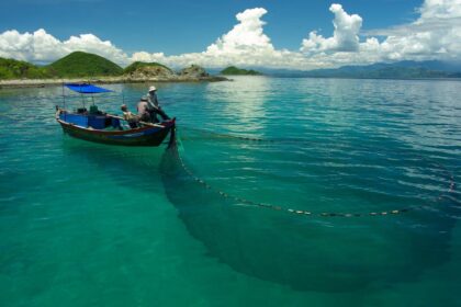 A photograph used to illustrate the blue economy. Courtesy: WorldFish