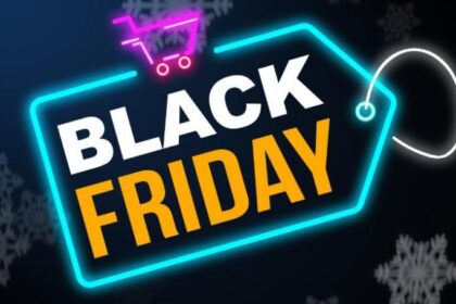 A Black Friday banner