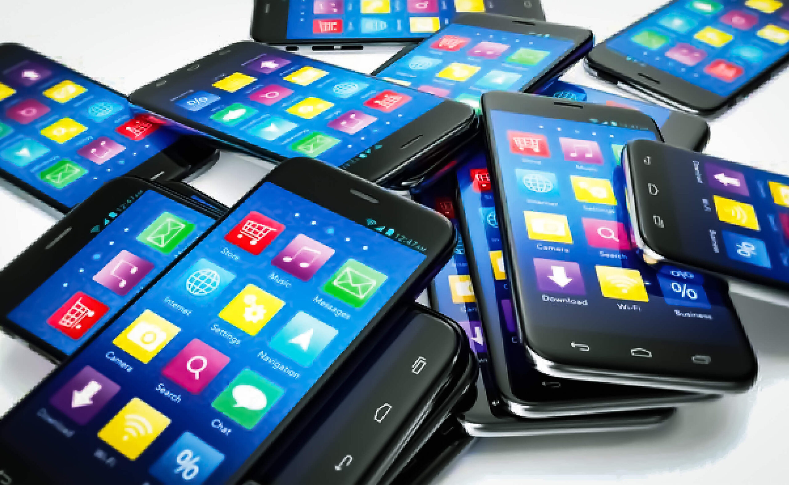 This photo is used to illustrate made-in-Africa smart phones