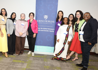 Photograph courtesy: John Hopkins Centre for Global Women's Health and Gender Equity