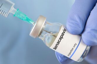 Lenacapavir is a new HIV injection administered twice a year. Credit: BBC