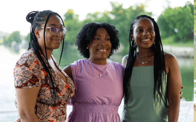 Photo illustration of the Mary Beth Ruskai Research Fund for Women in Mathematics