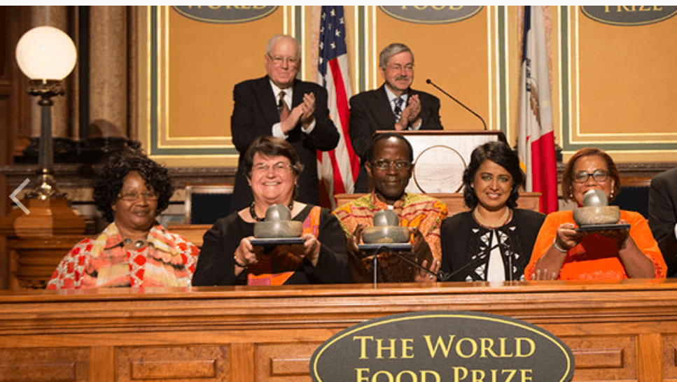 Credit: World Food Prize Foundation