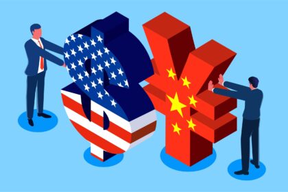 US-China competition illustration. Credit: Daily Sarah