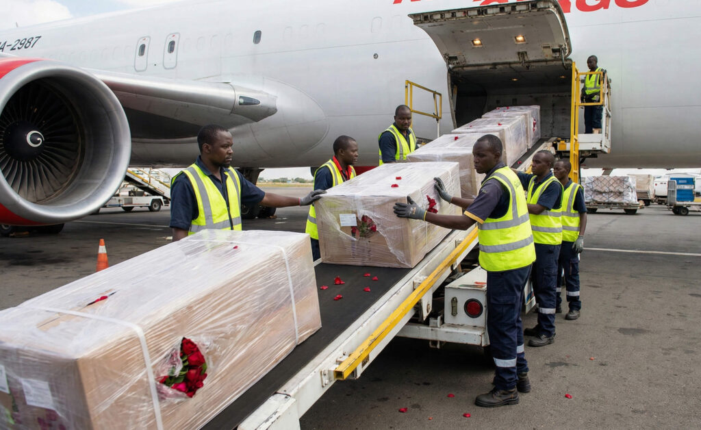 African flower export: Credit: Bird agency