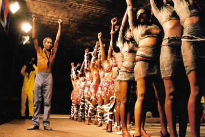 Photo of Fela Kuti representing African Music. Source African Liberty